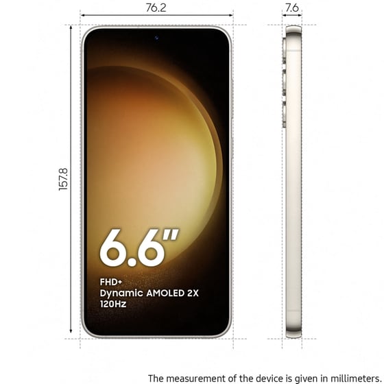 Samsung Galaxy S23+ 512GB - Cream - Image 3