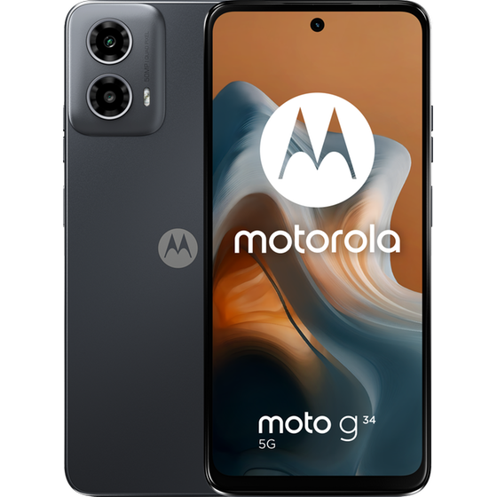 Motorola Moto G34 5G 128GB/8GB - Charcoal Black