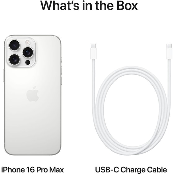 Apple iPhone 16 Pro Max 1TB - White Titanium - Image 9