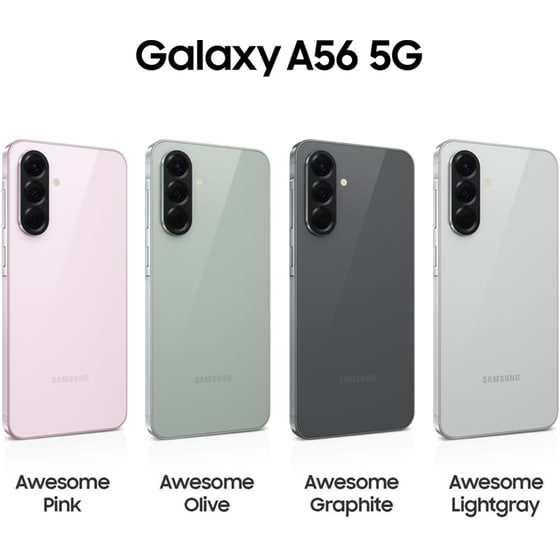 Samsung Galaxy A56 5G 128GB/8GB - Awesome Lightgray - Image 3