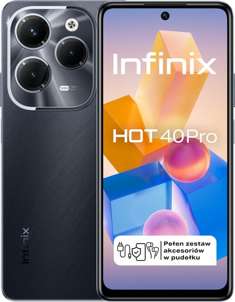 Infinix Hot 40 Pro 4G 256GB/8GB - Starlit Black