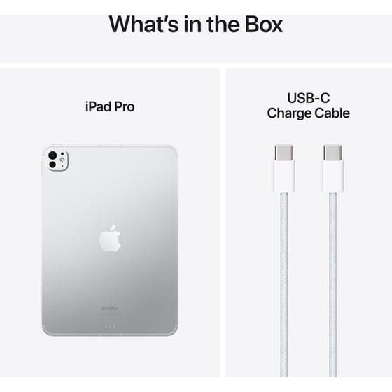 Apple iPad Pro 11" 2024 Nano-texture Glass 1TB Wi-Fi + Cellular - Silver - Image 9