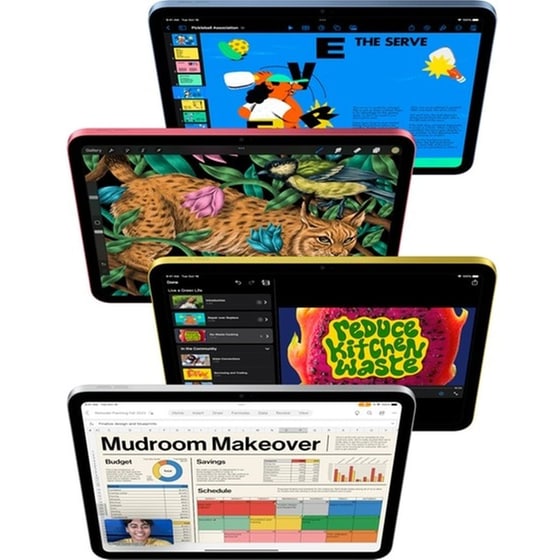 Apple iPad 10.9" 2022  64GB Wi-Fi + Cellular - Yellow - Image 2