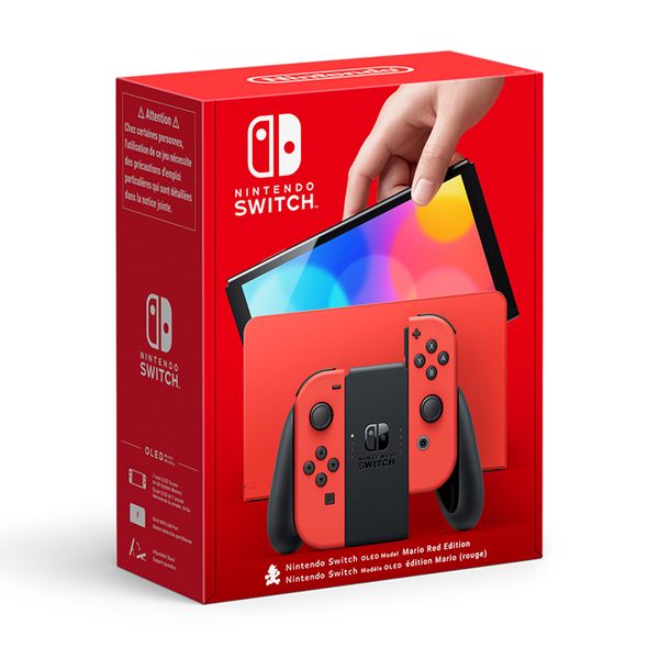 Nintendo Switch OLED Model Mario Red Edition