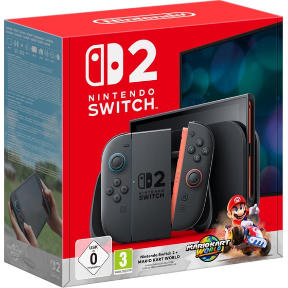 Nintendo Switch 2 Black & Mario Kart World