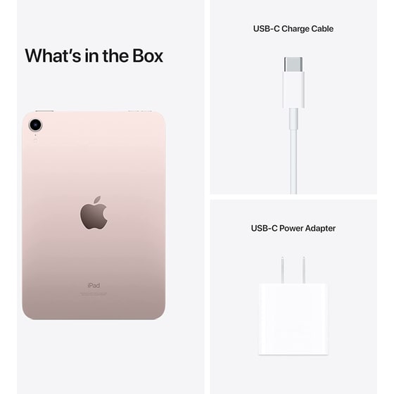 Apple iPad Mini 8.3" 2021  64GB Wi-Fi + Cellular - Pink - Image 4