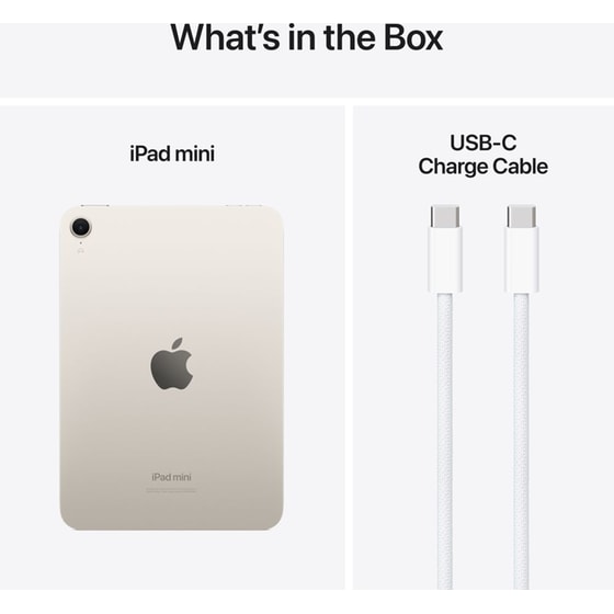 Apple iPad Mini 8.3" 2024  128GB Wi-Fi - Starlight - Image 10