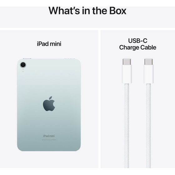 Apple iPad Mini 8.3" 2024  256GB Wi-Fi - Blue - Image 10