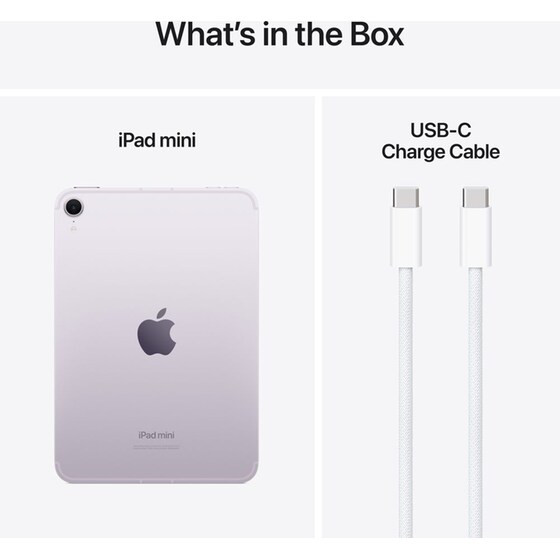 Apple iPad Mini 8.3" 2024  256GB Wi-Fi + Cellular - Purple - Image 10