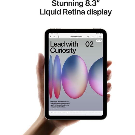 Apple iPad Mini 8.3" 2024  256GB Wi-Fi + Cellular - Purple - Image 5