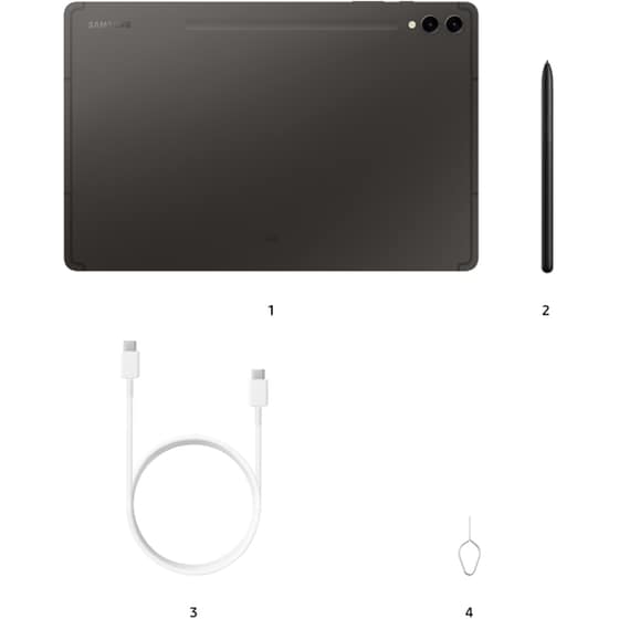 Samsung Galaxy Tab S9+ Tablet 12GB/512GB 5G - Graphite - Image 4
