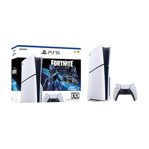 PlayStation 5 Standard Disc Edition Console with Fortnite Cobalt