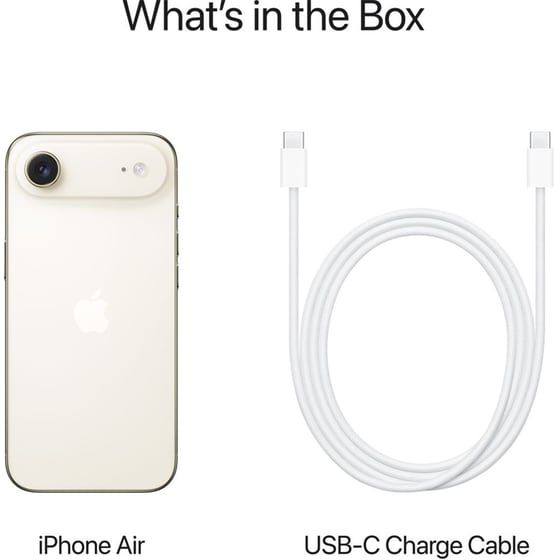 Apple iPhone Air 512GB - Light Gold - Image 8