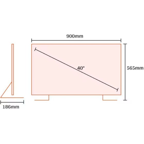 HISENSE LED 40A4N 40" Full HD Smart TV - Image 3