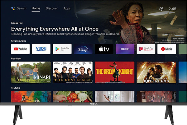 TESLA Series 6 43E635BFS 43" FHD LED Smart Android