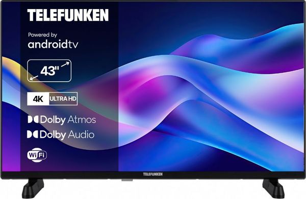 TELEFUNKEN 43'' 4K ANDROID TV 43UA9007F/G