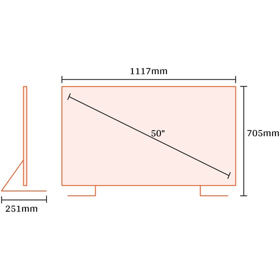 HISENSE QLED 50A7NQ 50" 4K Smart TV - Image 2
