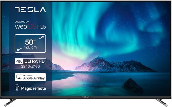 TESLA 50E645BUW 50 LED UHD SMART WIFI WEB OS