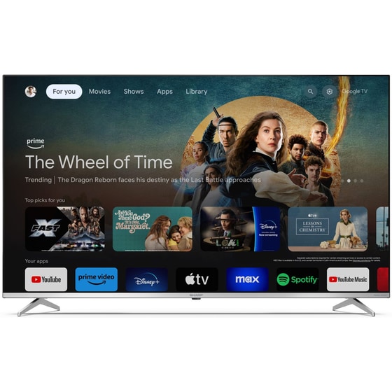 SHARP QLED 50GP6265E 50" 4K Google TV - Image 3