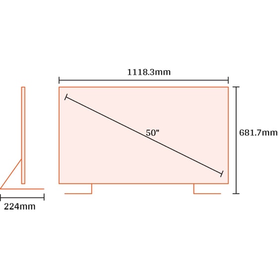 SAMSUNG QLED 50" 4K Smart TV 50Q60D - Image 2
