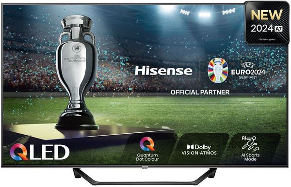 HISENSE 55A7NQ QLED 4K UHD Smart TV, 55 inches