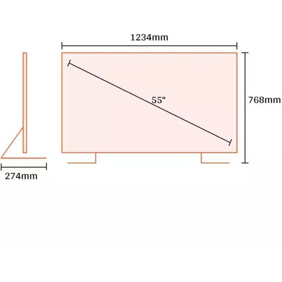 HISENSE QLED 55E7NQ 55" 4K Smart TV - Image 2
