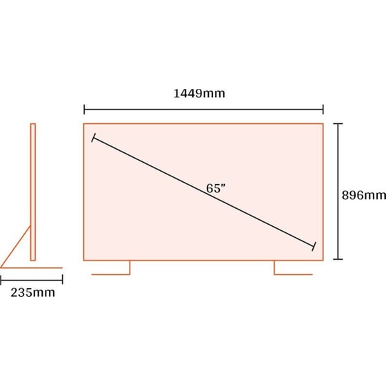 LG OLED 65" 4K Smart TV 65B46LA - Image 2