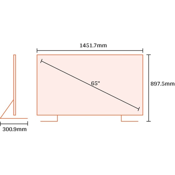 SAMSUNG QLED 65" 4K Smart 65Q70C - Image 3
