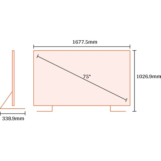 SAMSUNG LED 75" 4K Smart TV 75DU8572 - Image 3