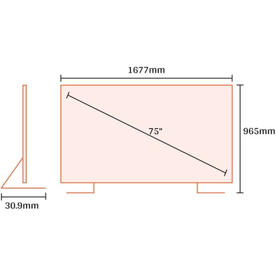LG QNED 75" 4K Smart TV 75QNED80A6A - Image 2