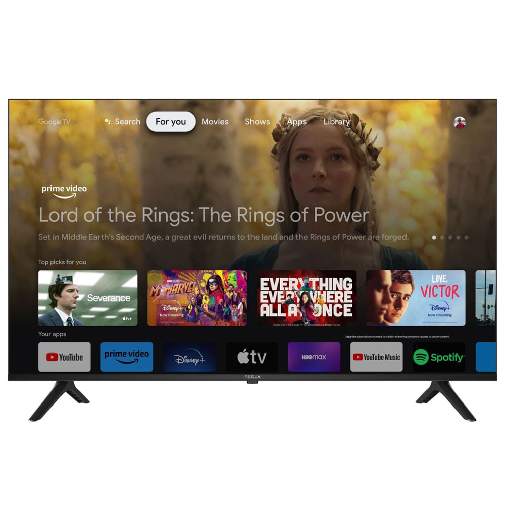 TESLA Series 6 75S635BUS 75" 4K UHD LED Smart Google TV black