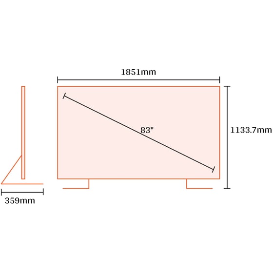 SAMSUNG OLED 83S90D 83" 4K Smart TV - Image 3