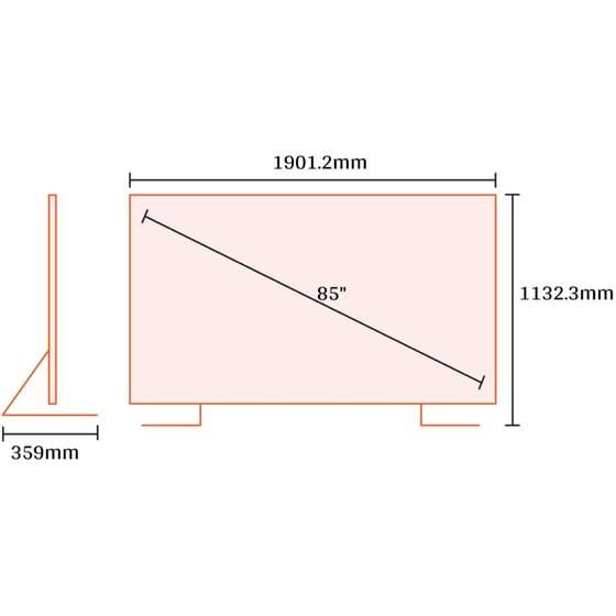 SAMSUNG QLED 85Q7F 85" 4K Smart TV - Image 2