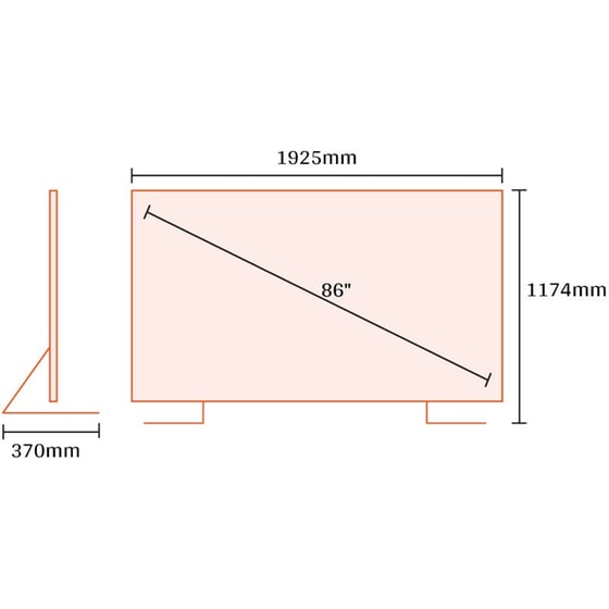 LG QNED 86QNED91T6A 86" 4K Smart TV - Image 3