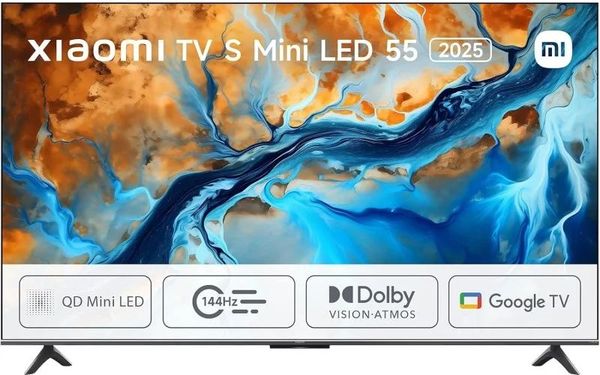 XIAOMI 55 GOOGLE TV S MINILED 2025 UHD 144HZ ELA5666EU
