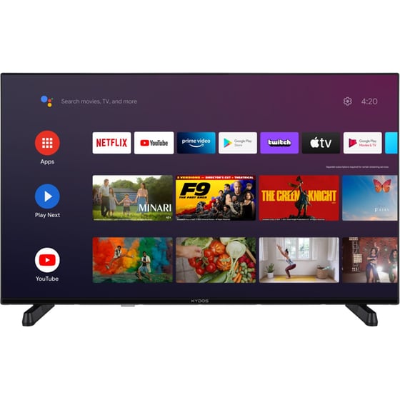 KYDOS QLED 43" 4K Android TV K43AU22SQ01B
