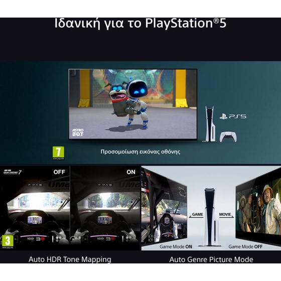 SONY BRAVIA 3 LED 55" 4K Google Smart TV K55S35B - Image 7