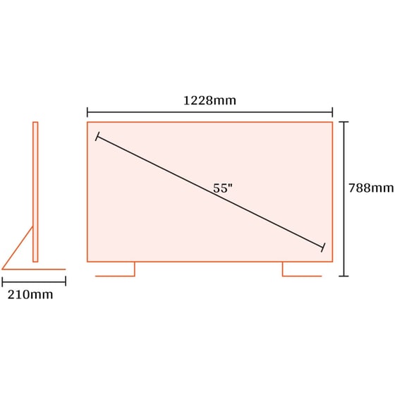 SONY BRAVIA 5 LED (XR l Mini LED) 55" 4K HDR Google Smart TV K55XR55B - Image 3