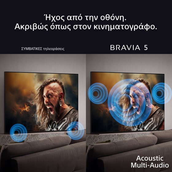 SONY BRAVIA 5 LED (XR l Mini LED) 55" 4K HDR Google Smart TV K55XR55B - Image 5