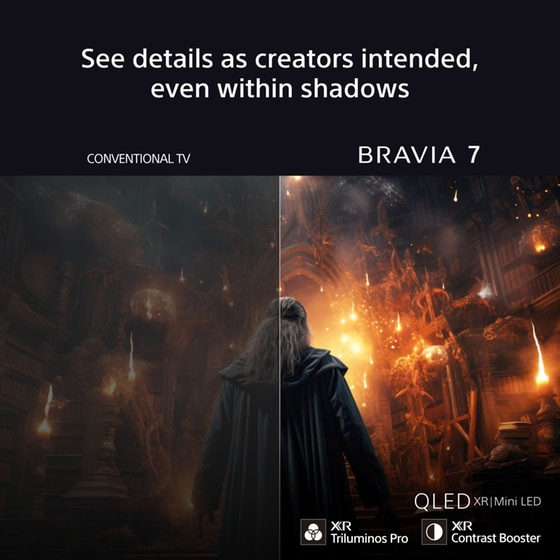 SONY BRAVIA 7 QLED (XR l Mini LED) 65" 4K HDR Google Smart TV K65XR70PAEP - Image 7