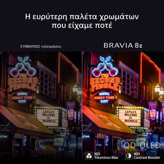 SONY BRAVIA 8 II OLED 65" 4K HDR Google Smart TV K65XR8M25BP - Image 3