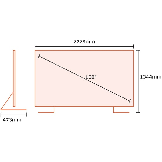XIAOMI QLED MAX 100" 4K Google TV - Image 2