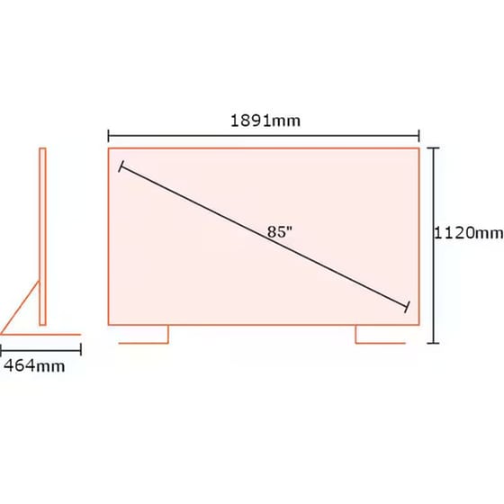 SONY LED 85" Google Smart TV XR85X90LPAEP - Image 2