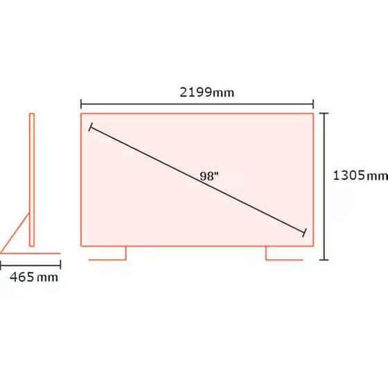 SONY LED 98" Google Smart TV XR98X90LAEP - Image 3