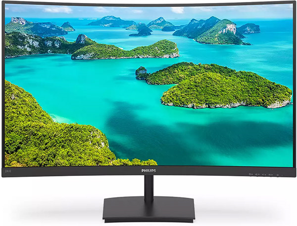 Philips 241E1SCA 24.0" Curved LED Full HD