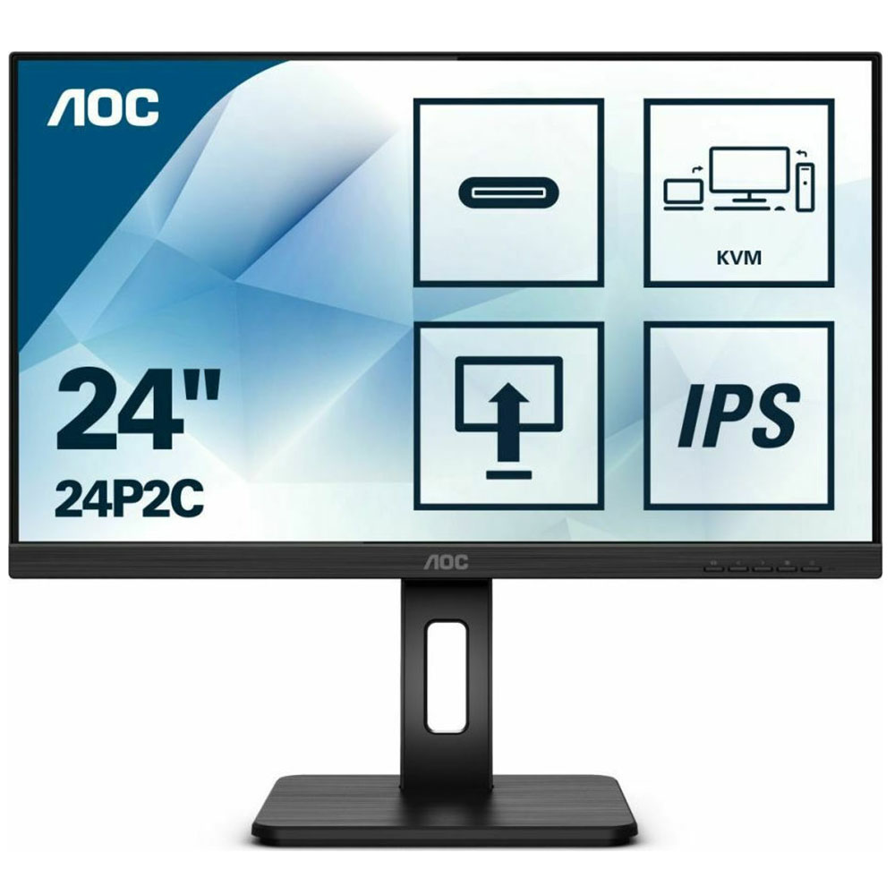 Aoc 24P2C 24.0" FHD LED Monitor black