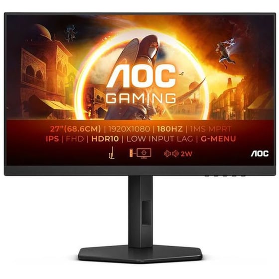 AOC 27G4X 27.0" FHD IPS Flat 180Hz 0.5ms