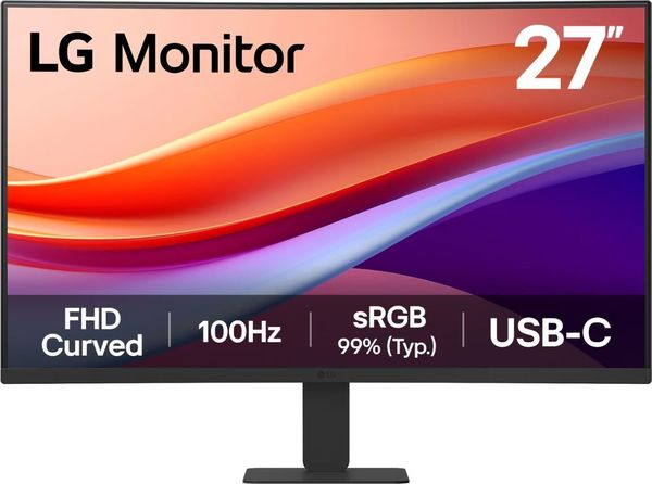 LG 27U421A-B 27.0" FULL HD CURVED 100HZ BLACK