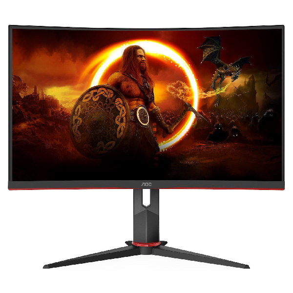 AOC CQ27G2S/BK 27.0" Curved Gaming Computer Monitor