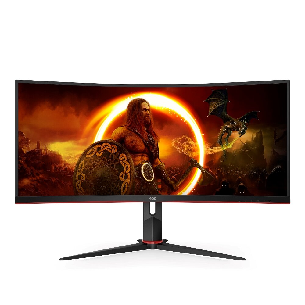 AOC CU34G2XP 34.0" Curved 1ms 180Hz WQHD Gaming Monitor